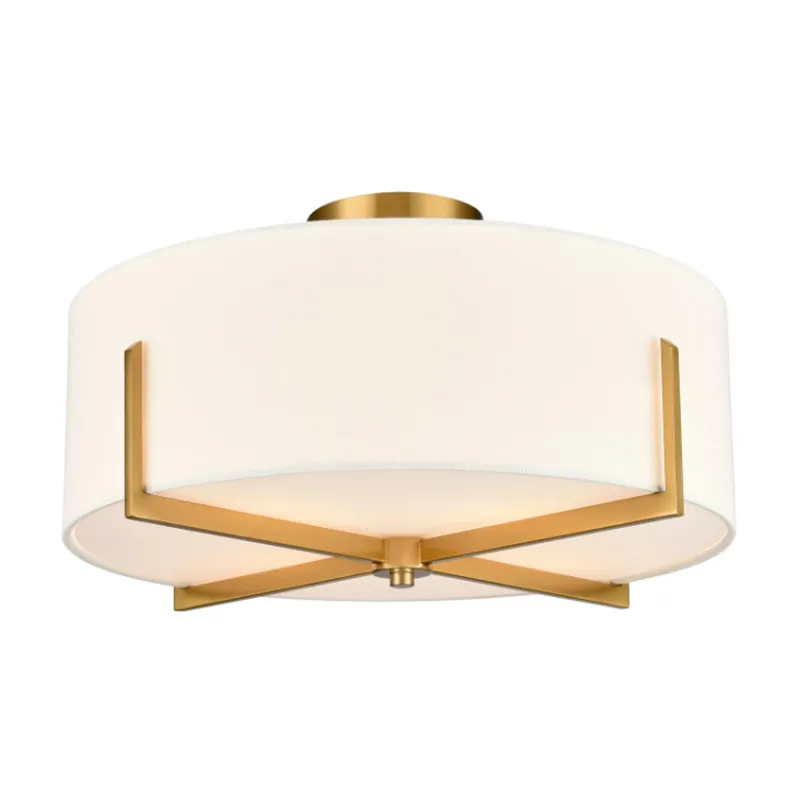 Cream Textured Fabric Shade ပါသော ခေတ်မီမျက်နှာကျက်မီးအိမ်သည် ခေတ်ပြိုင်အတွင်းခန်းနေရာများကို မည်သို့ပြောင်းလဲနိုင်မည်နည်း။